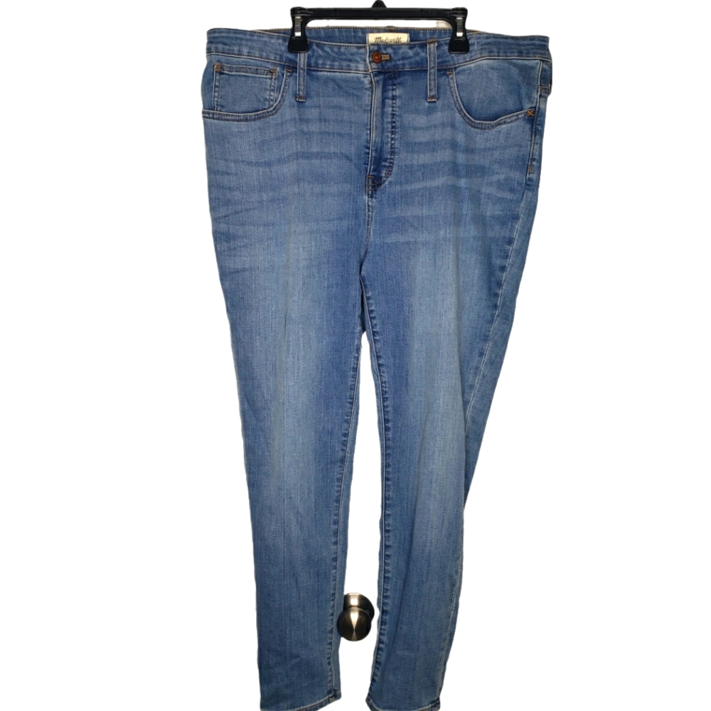 NWT Womens Madewell 9" Mid Rise Skinny Jeans Size W33